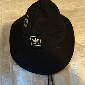 Adidas Black Wide-Brim Hat